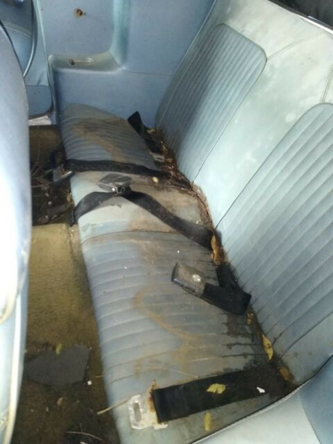 1969 Blue Ford Mustang Convertible