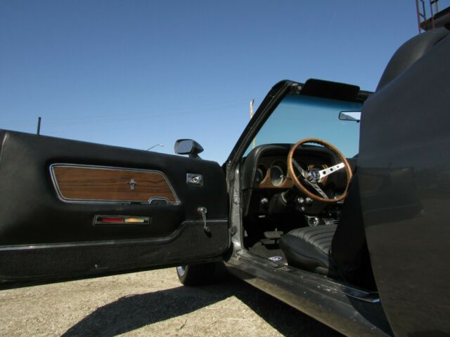 1969 Gray Ford Mustang Convertible