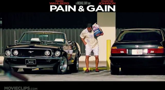 1969 Black Ford Mustang Convertible