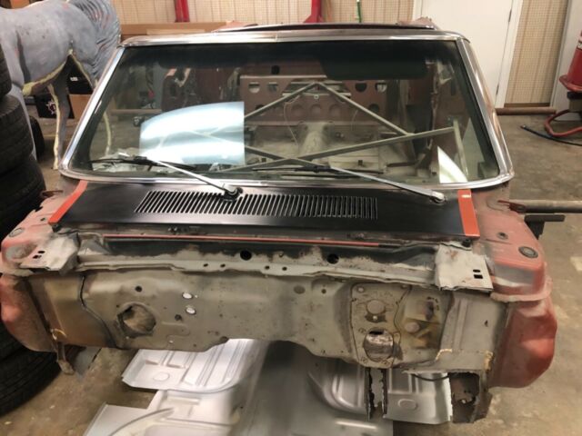 1969 Red Ford Mustang Convertible