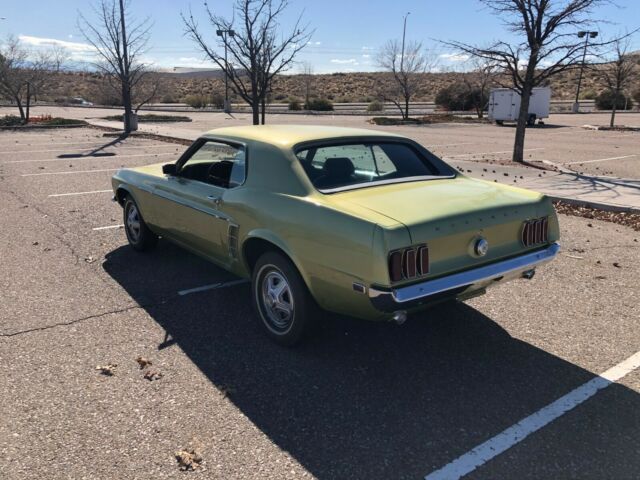 1969 Green Ford Mustang Coupe
