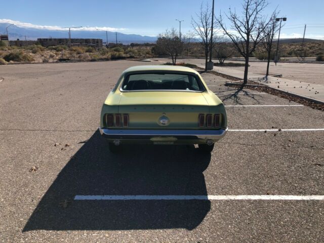 1969 Green Ford Mustang Coupe