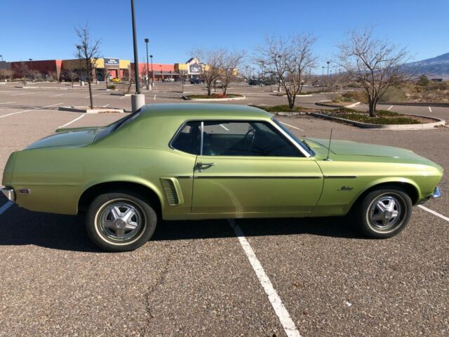 1969 Green Ford Mustang Coupe