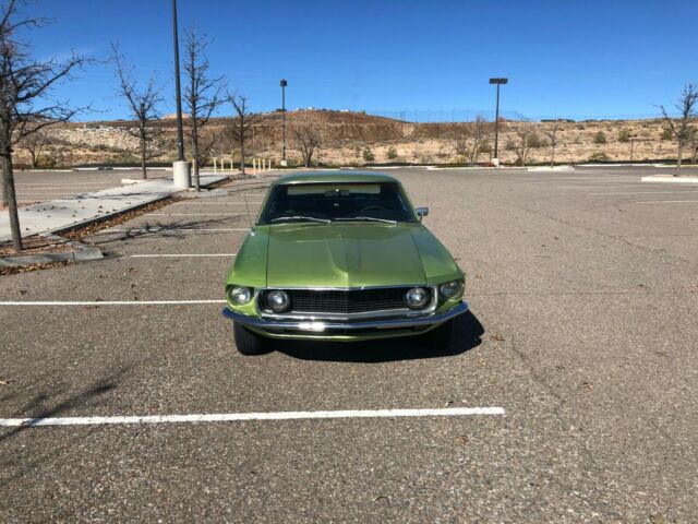 1969 Green Ford Mustang Coupe