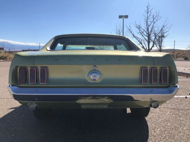 1969 Green Ford Mustang Coupe