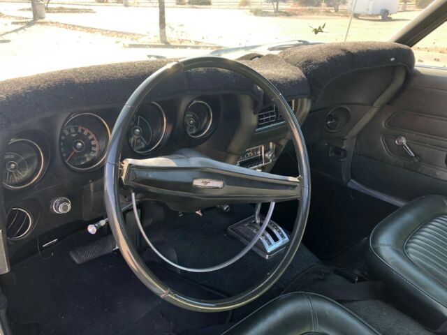 1969 Green Ford Mustang Coupe