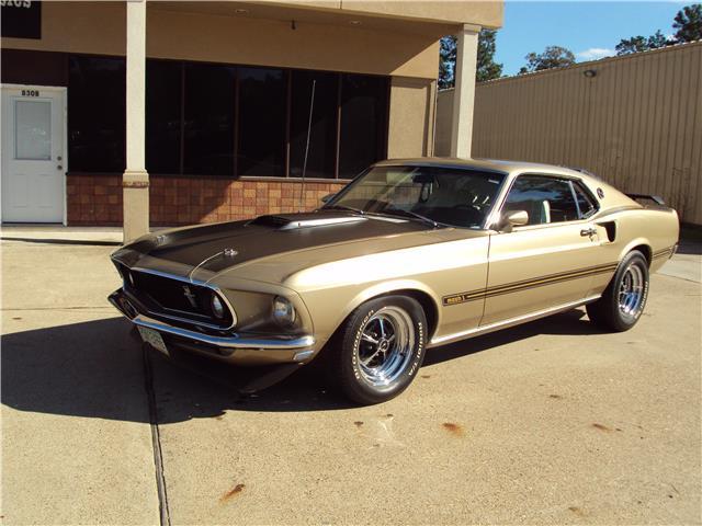 1969 Gold Ford Mustang N/A