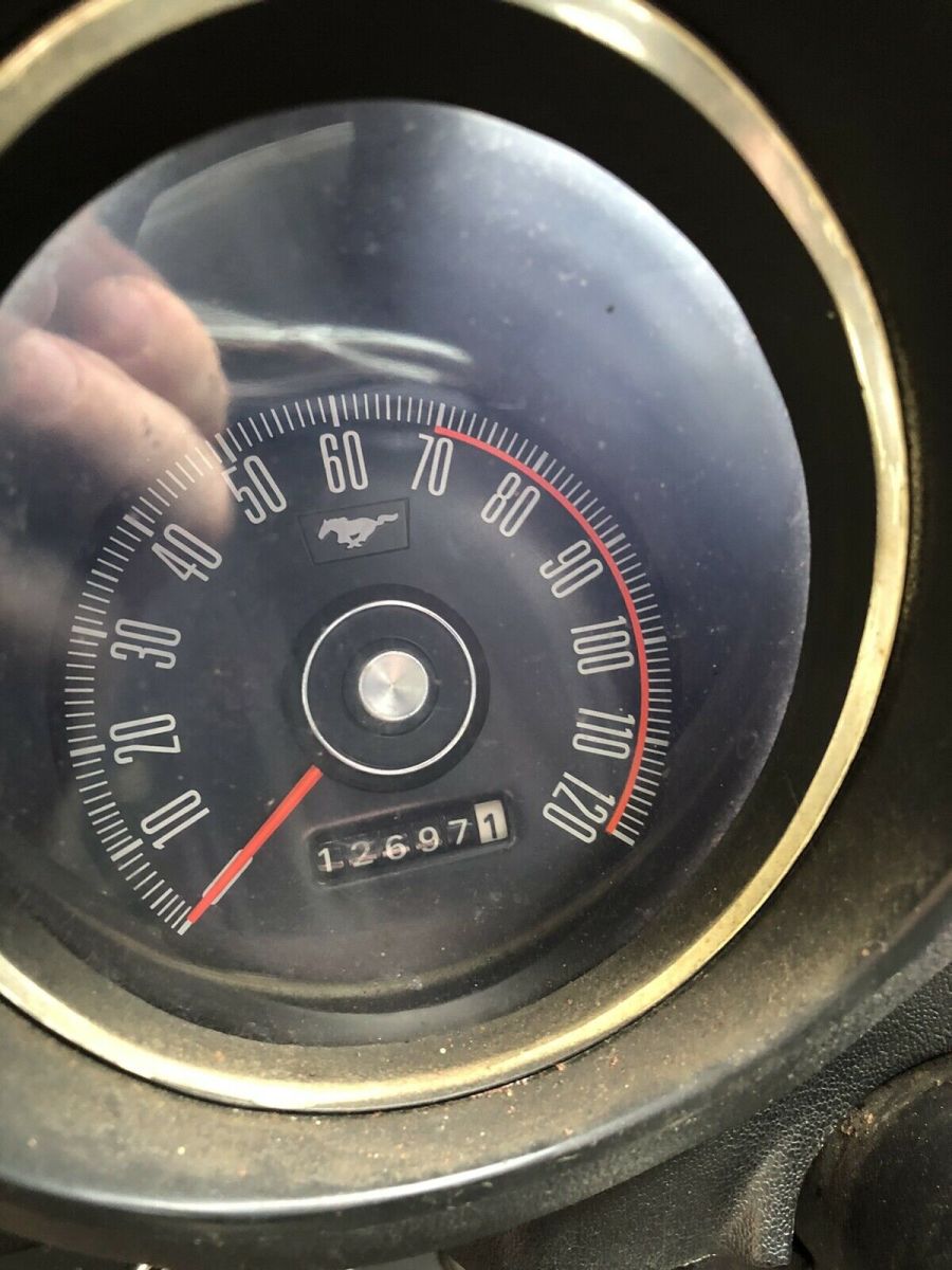 1969 Red Ford Mustang Coupe