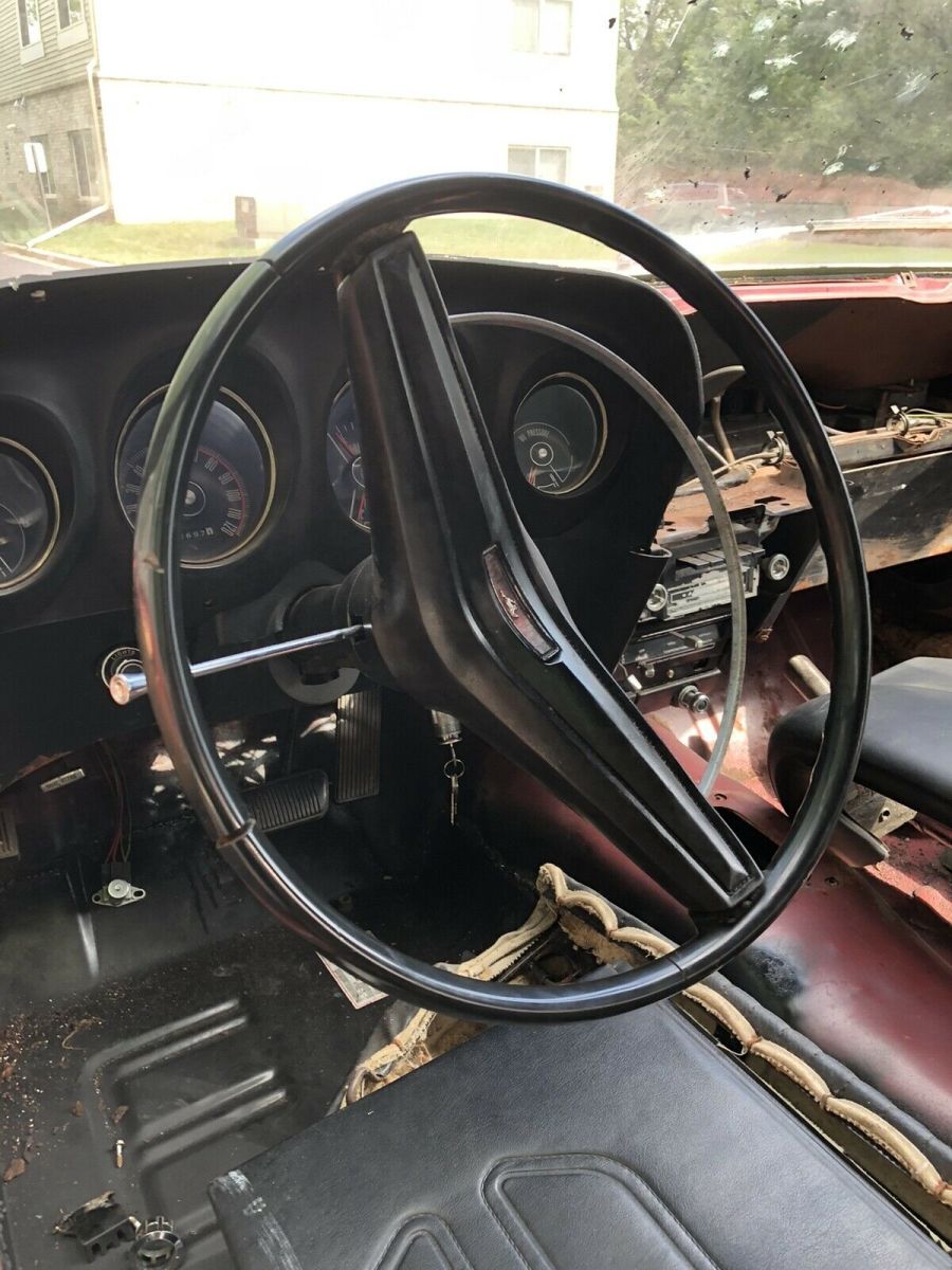 1969 Red Ford Mustang Coupe