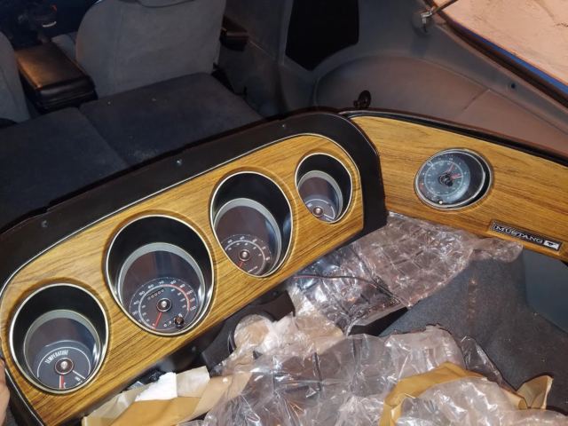 1969 Blue Ford Mustang Coupe