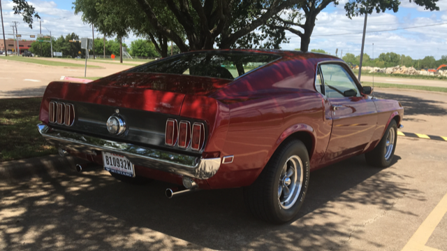 1969 Toreador Red Ford Mustang Fastback