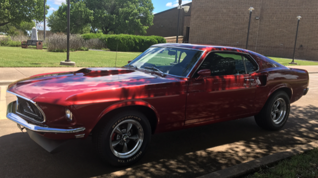 1969 Toreador Red Ford Mustang Fastback