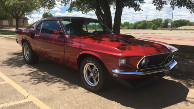 1969 Toreador Red Ford Mustang Fastback