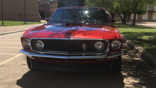 1969 Toreador Red Ford Mustang Fastback