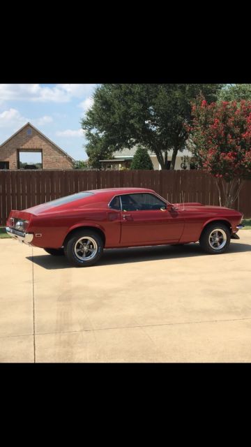 1969 Toreador Red Ford Mustang Fastback