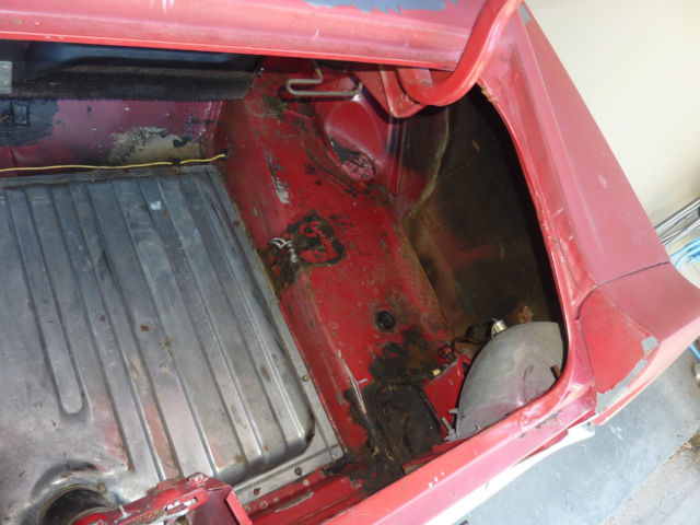 1969 Red Ford Mustang Fastback