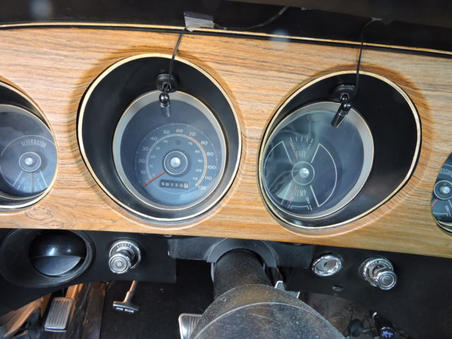 1969 Black Ford Mustang Fastback