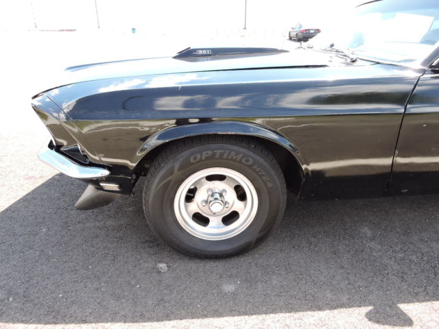 1969 Black Ford Mustang Fastback