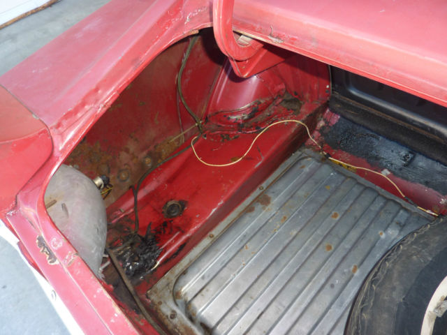 1969 Red Ford Mustang Fastback