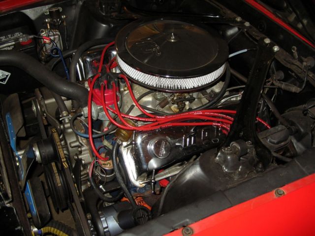 1969 Red Ford Mustang Fastback