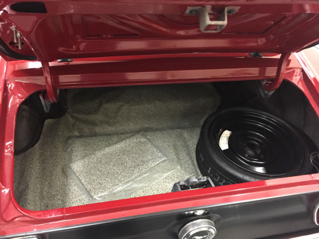 1969 Red Ford Mustang Fastback