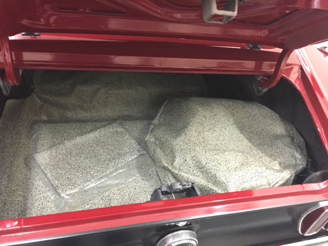 1969 Red Ford Mustang Fastback