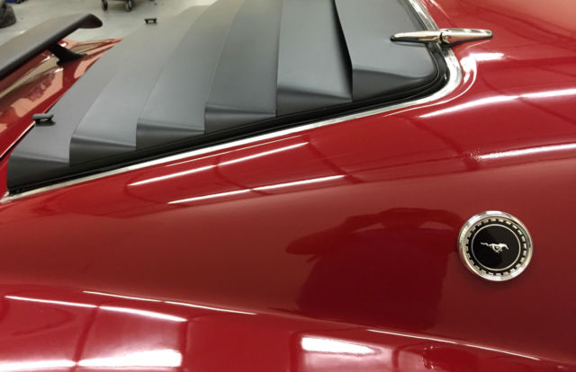 1969 Red Ford Mustang Fastback