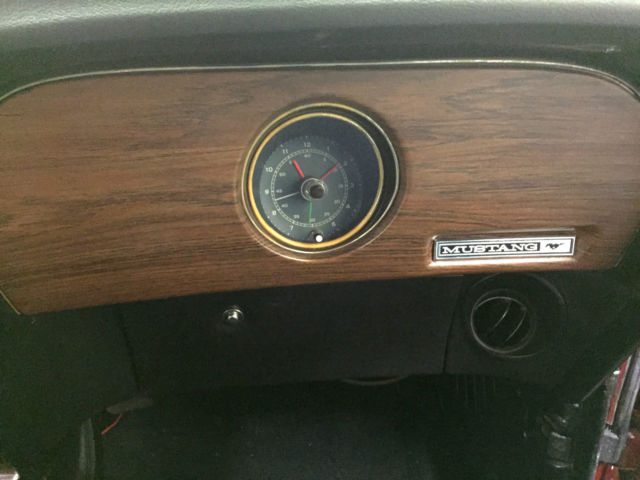 1969 Red Ford Mustang Fastback