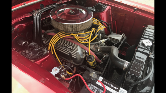 1969 Red Ford Mustang Coupe