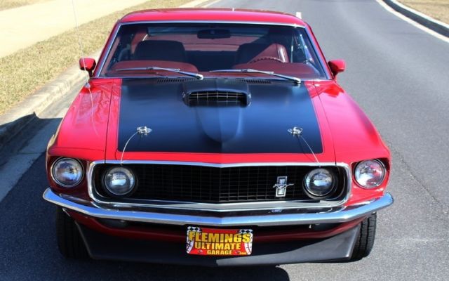 1969 Red Ford Mustang --