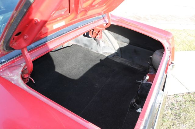 1969 Red Ford Mustang Coupe