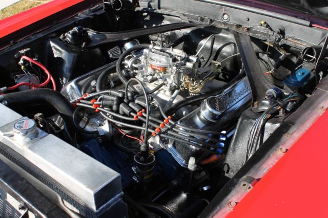 1969 Red Ford Mustang Coupe