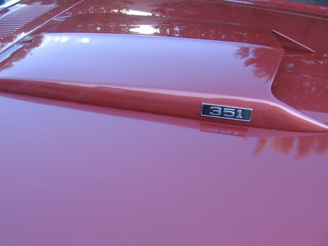 1969 Burgundy Ford Mustang Coupe