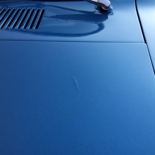 1969 Acapulco Blue Ford Mustang Convertible