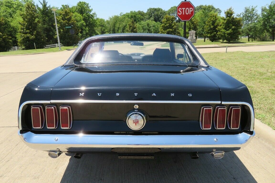 1969 Black Ford Mustang Coupe