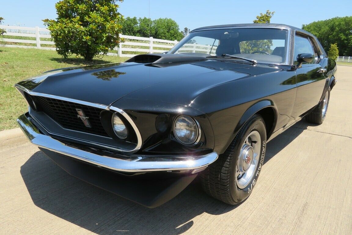 1969 Black Ford Mustang Coupe