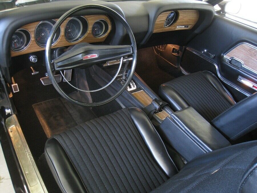 1969 Black Ford Mustang Coupe