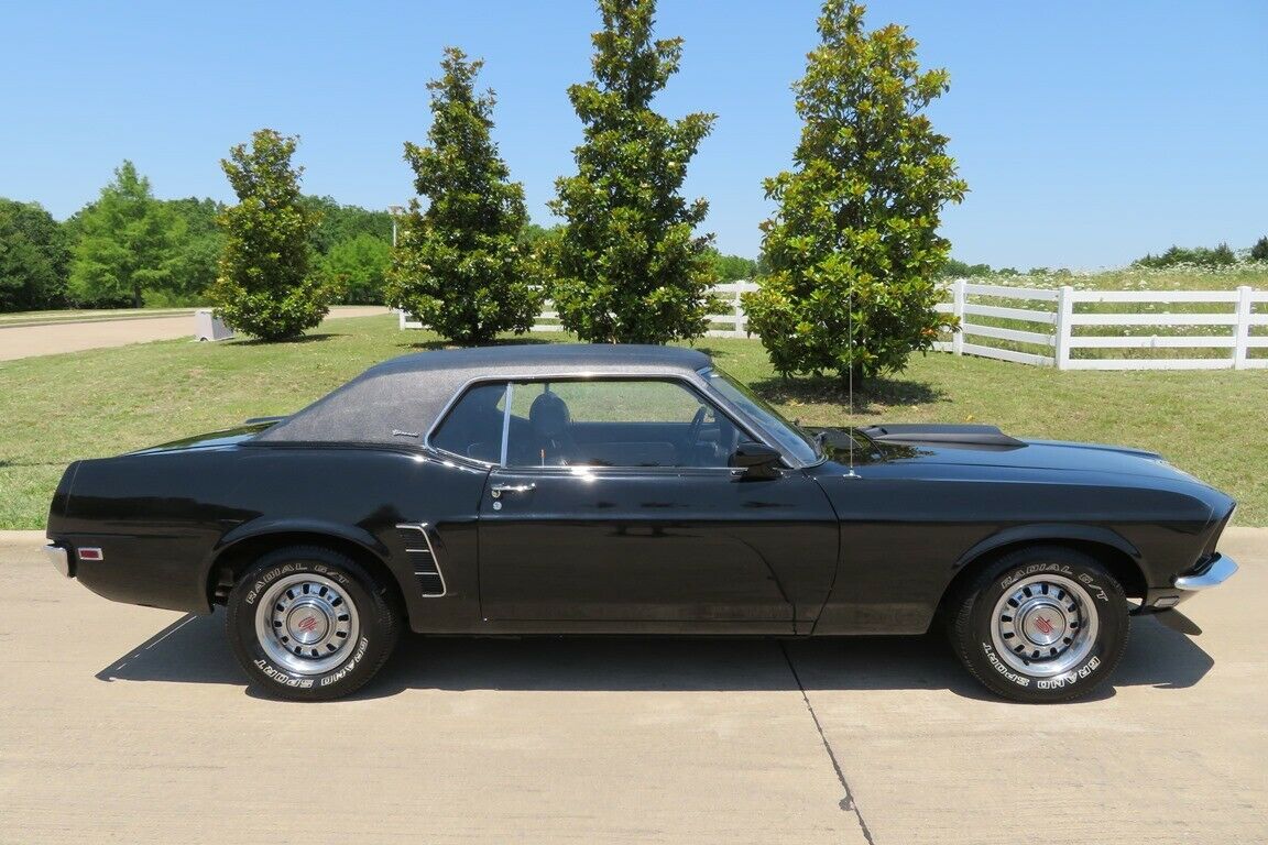1969 Black Ford Mustang Coupe