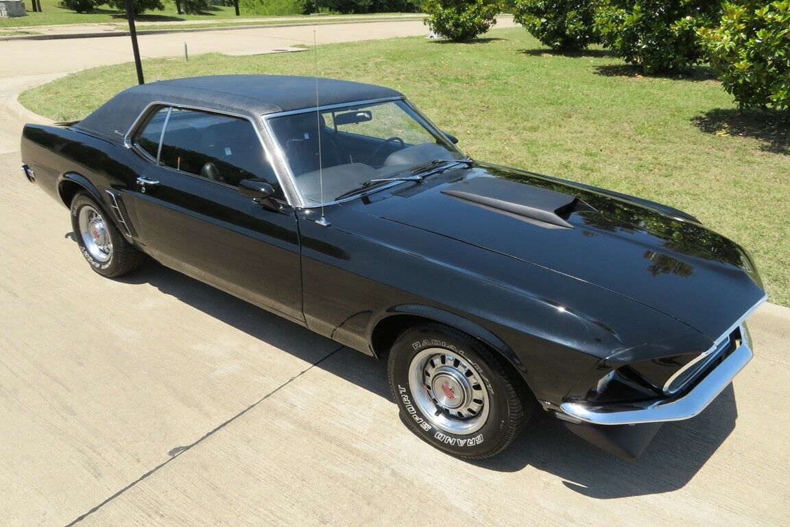 1969 Black Ford Mustang Coupe