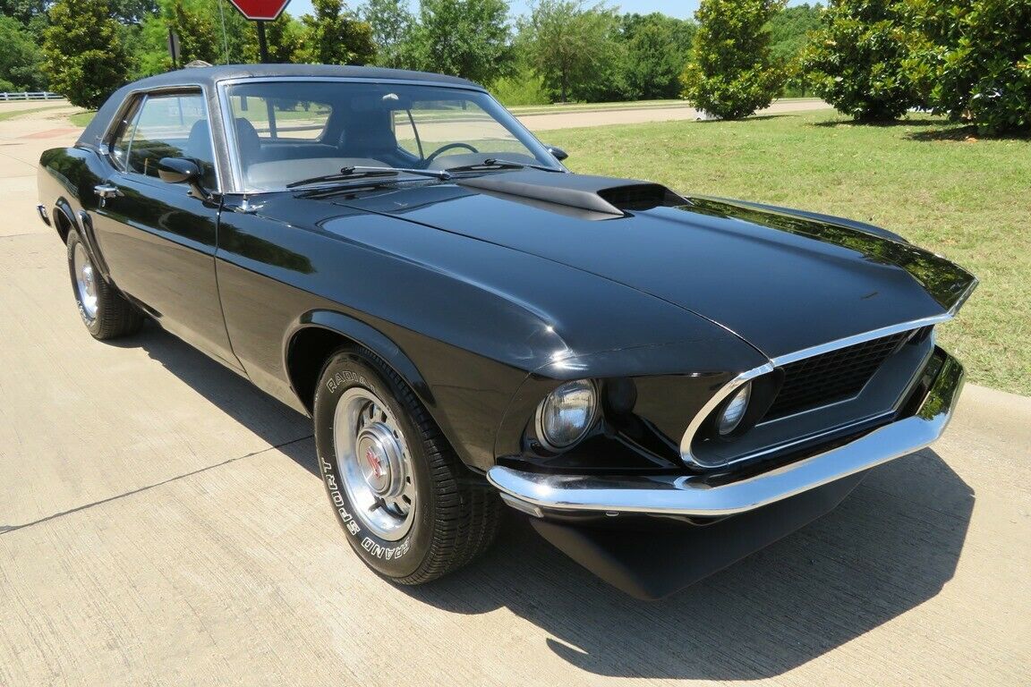 1969 Black Ford Mustang Coupe
