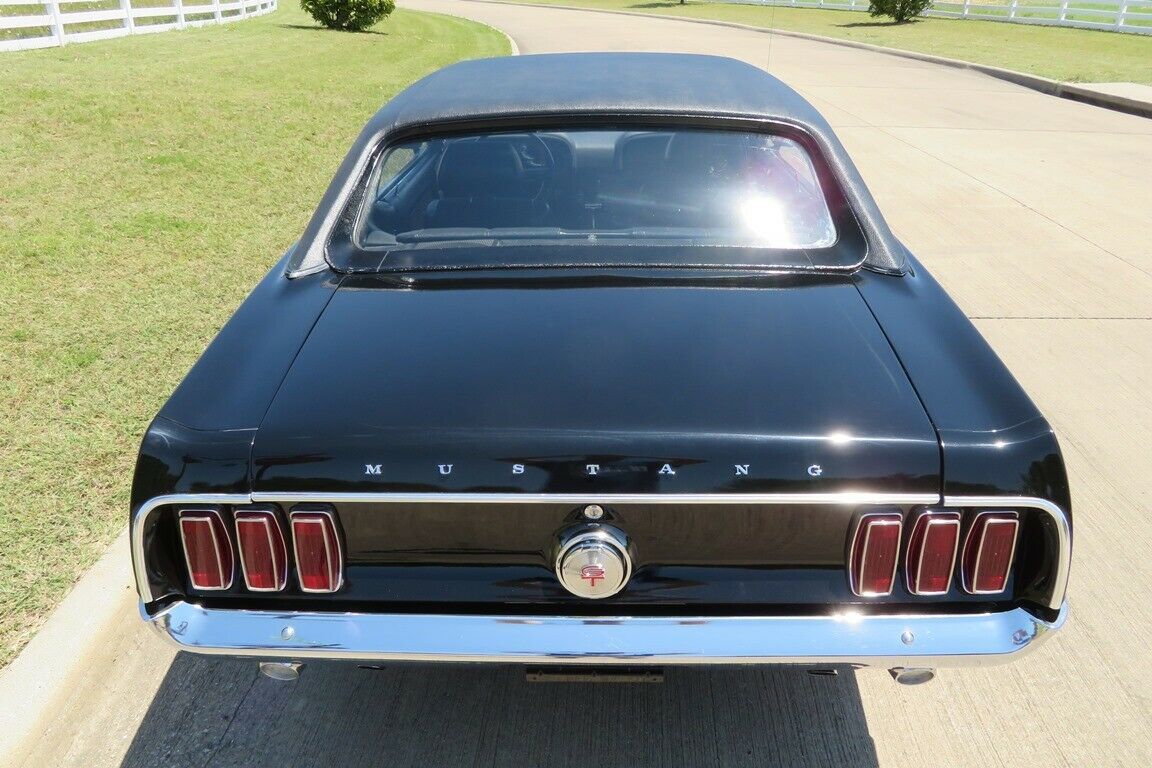 1969 Black Ford Mustang Coupe