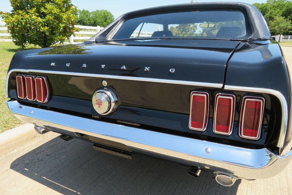 1969 Black Ford Mustang Coupe