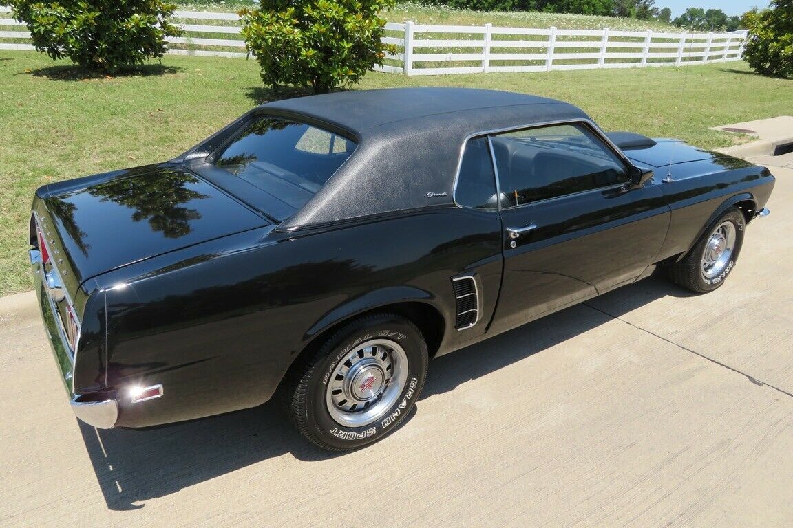 1969 Black Ford Mustang Coupe