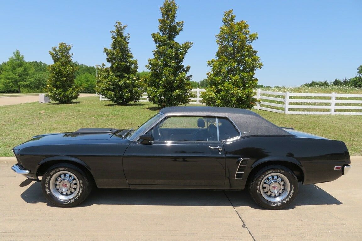 1969 Black Ford Mustang Coupe