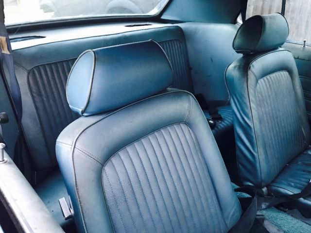 1969 Blue Ford Mustang Coupe