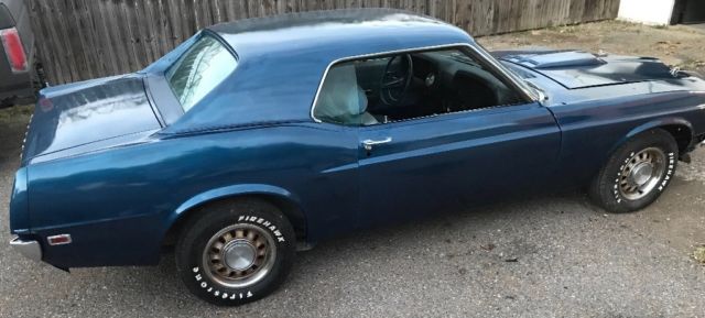 1969 Blue Ford Mustang Coupe
