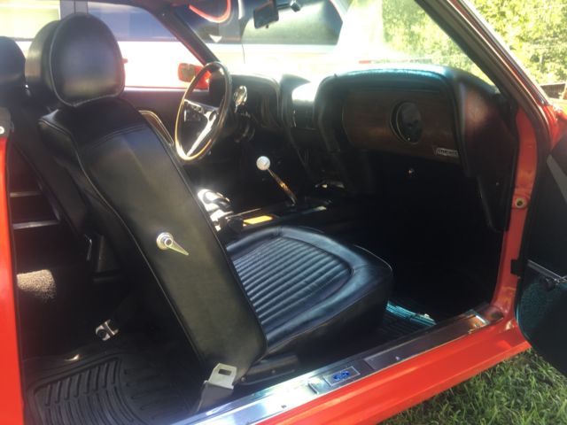 1969 Red Ford Mustang Fastback