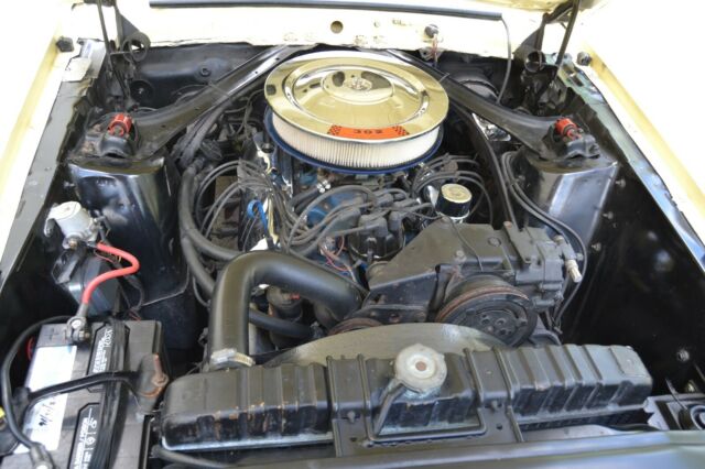 1969 Yellow Ford Mustang Coupe