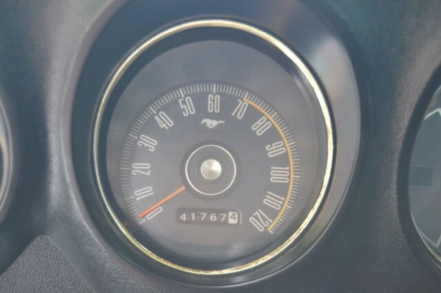 1969 Yellow Ford Mustang Coupe