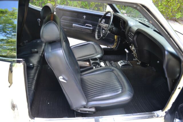 1969 Yellow Ford Mustang Coupe